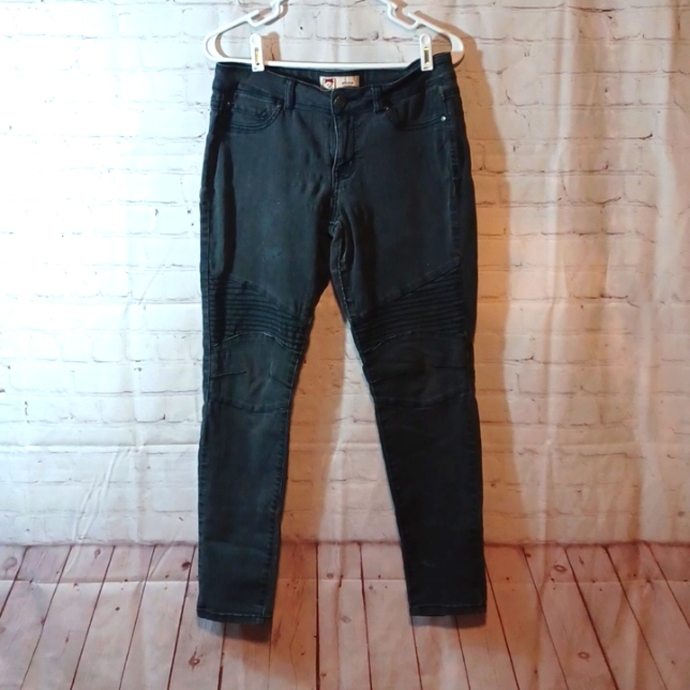 Lei Gray Denim Emma Jeans  Jeggings sz 13
